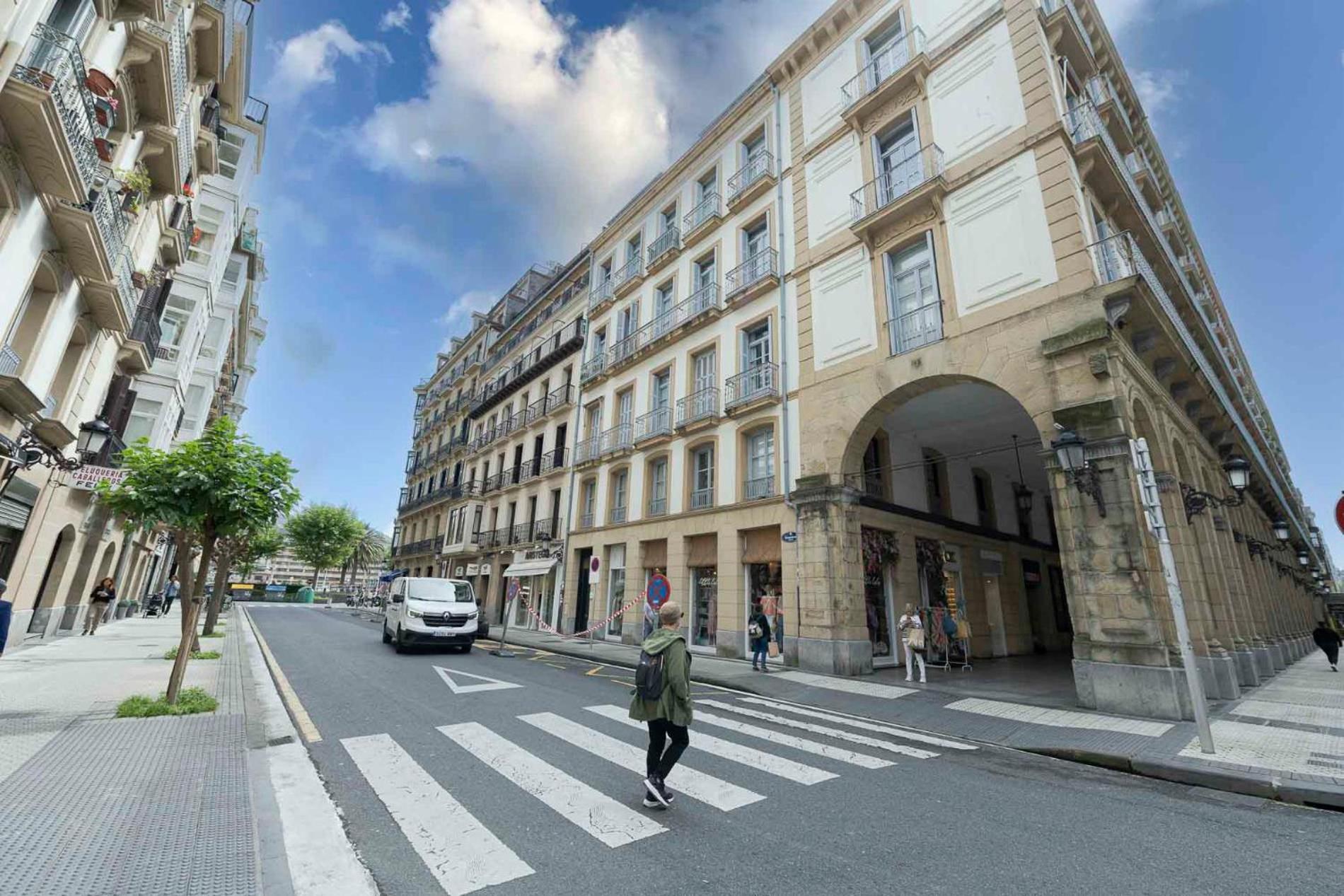 Apartamento Victoria En El Centro De San Sebastián Exterior foto